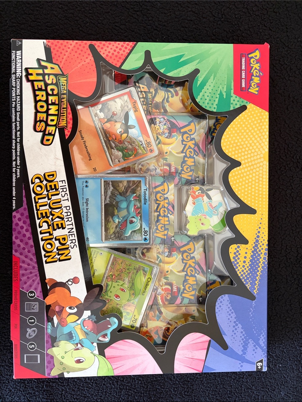 Pokemon First Partners Deluxe Pin Collection Unopened